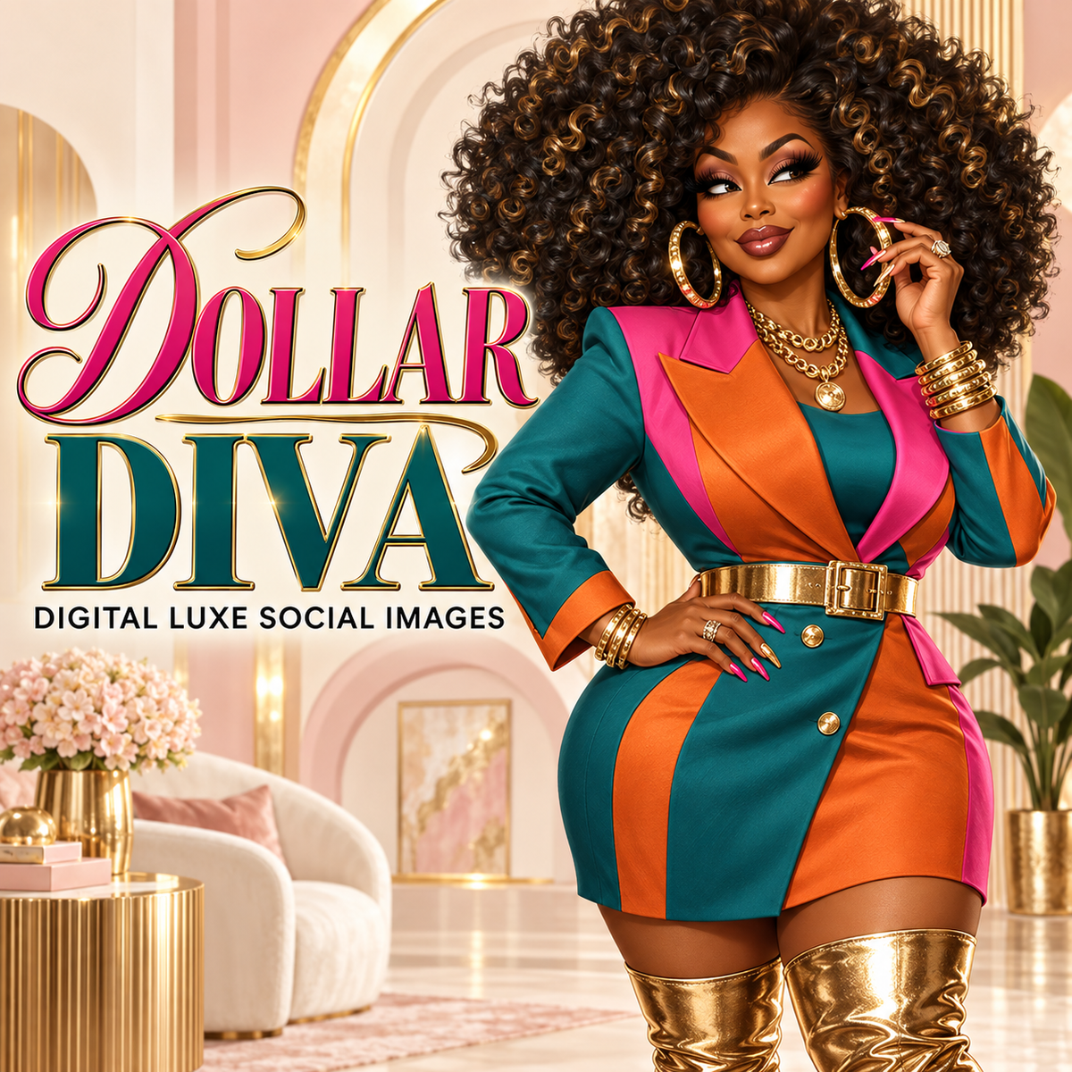 Dollar Diva Social Images